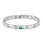 Lacoste Stencil Armband Roestvrij staal 2040625
