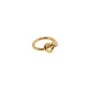 Jane Kønig Big Tied Heart Ring Ring Verguld Zilver BTHR-AW25-G