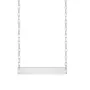 Captena Horizontal Halsketting Roestvrij staal DU10067