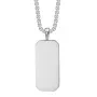 Captena Dogtag Halsketting Roestvrij staal DU10058