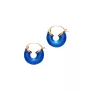 ANNI LU Petit Swell Hoops Oorbellen Verguld Messing 231-30-58-
