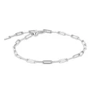 Jane Kønig Big Atomic Enkelketting Zilver BAAC-SS24-S