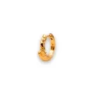 IX Studios Rustic Enkele Oorbel Verguld Zilver DMB0366GD