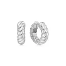 Anie Haie Bold Texture Oorbellen Zilver E063-07H