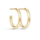 Julie Sandlau Classic Medium Oorbellen Verguld Zilver HPS103GD