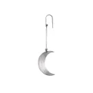 Jane Kønig Half Moon Enkele Oorbel Zilver JKHM001-S