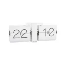 Karlsson Flip Clock No Case Tafelklok KA5602WH