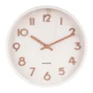 Karlsson Pure Bass Wandklok KA5808WH