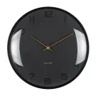 Karlsson Fuerte Dome Wandklok KA6084BK