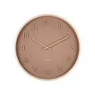 Karlsson Nervadura soft brown Wandklok KA6117BR